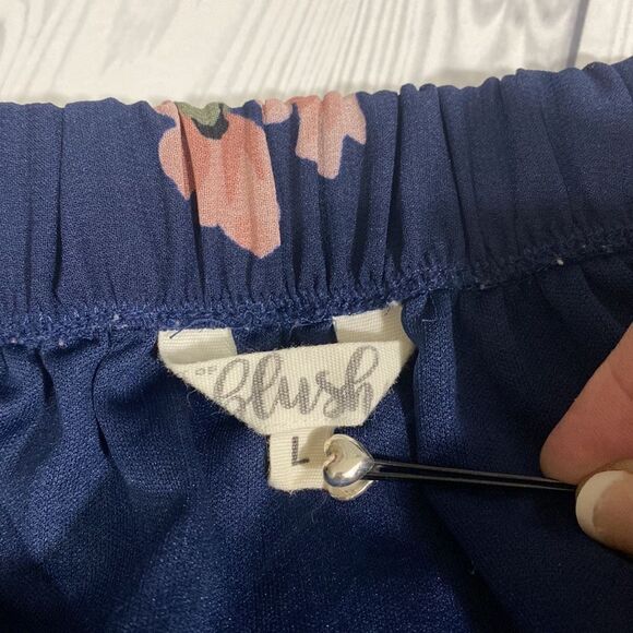 Hint of Blush Floral Off-Shoulder Mini Dress - Picture 7 of 9